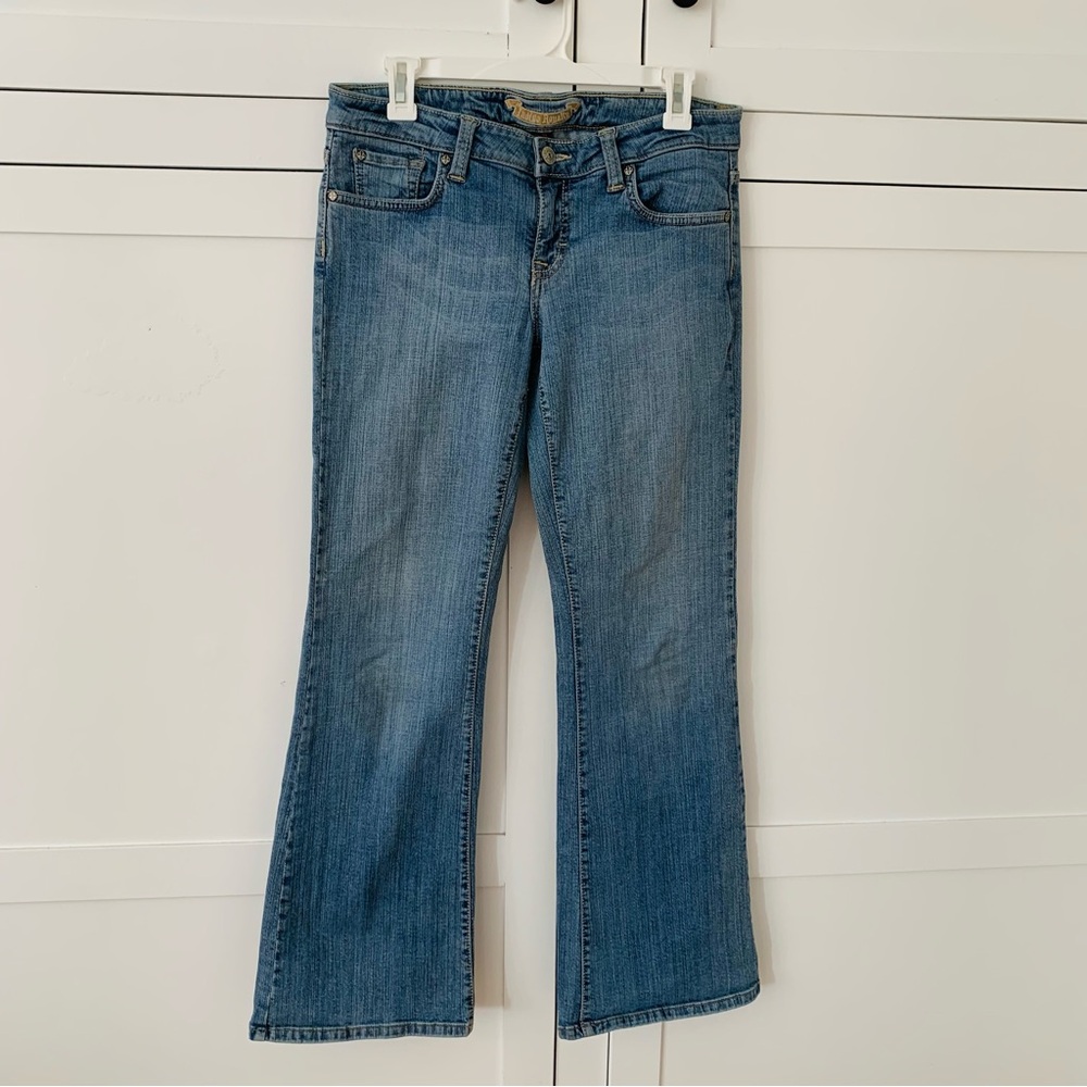 Indigo Royalty Low Rise Bootcut Jeans Size 11